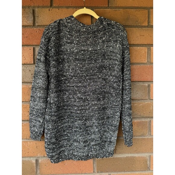 Alberto Makali Lagenlook Sweater Chain Blouse‎ | Black Gray | Size Small - Picture 2 of 15